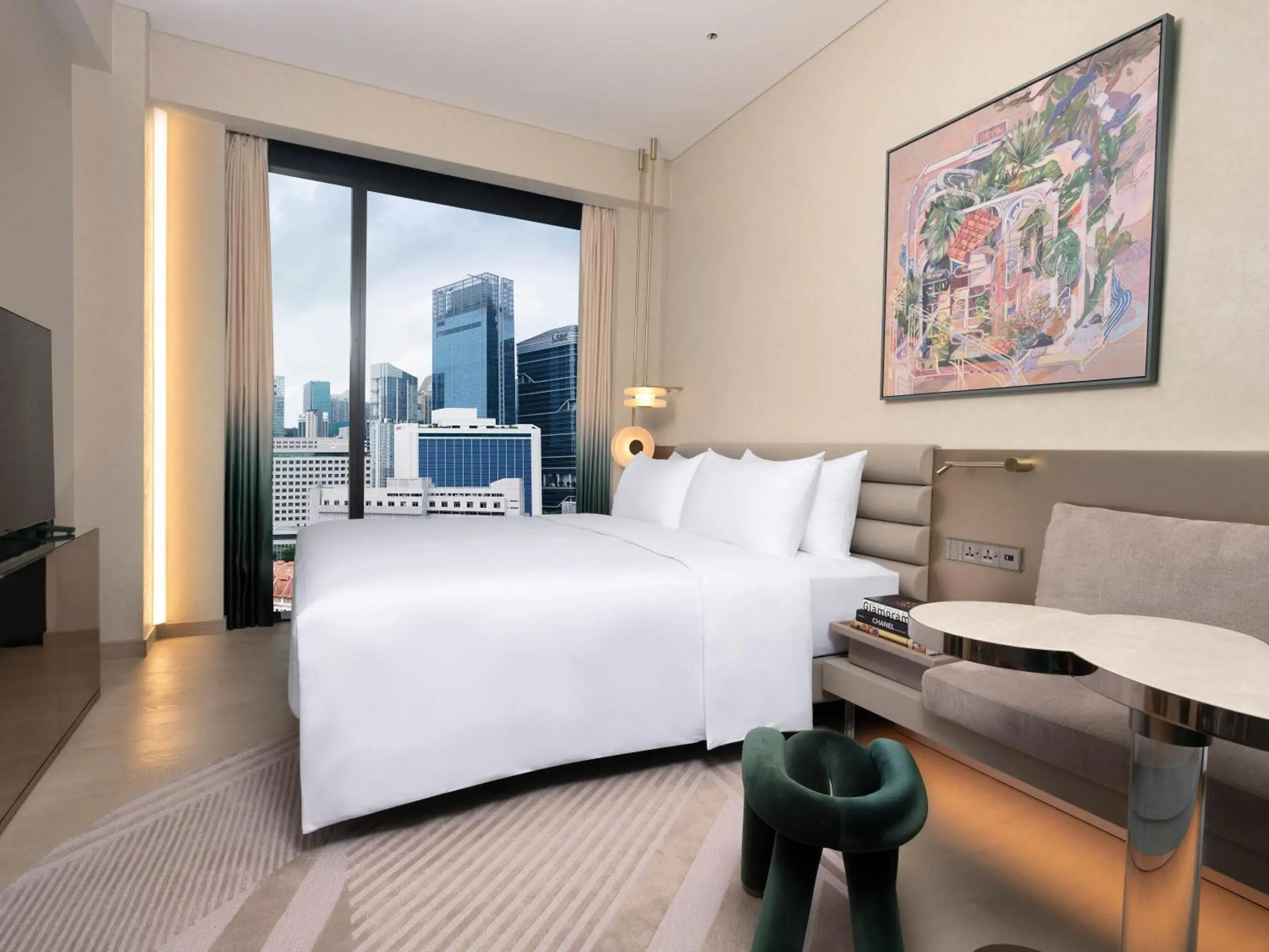 Signature Skyline King, High Floor in Mondrian Singapore Duxton Signature Skyline King, High Floor in Mondrian Singapore Duxton