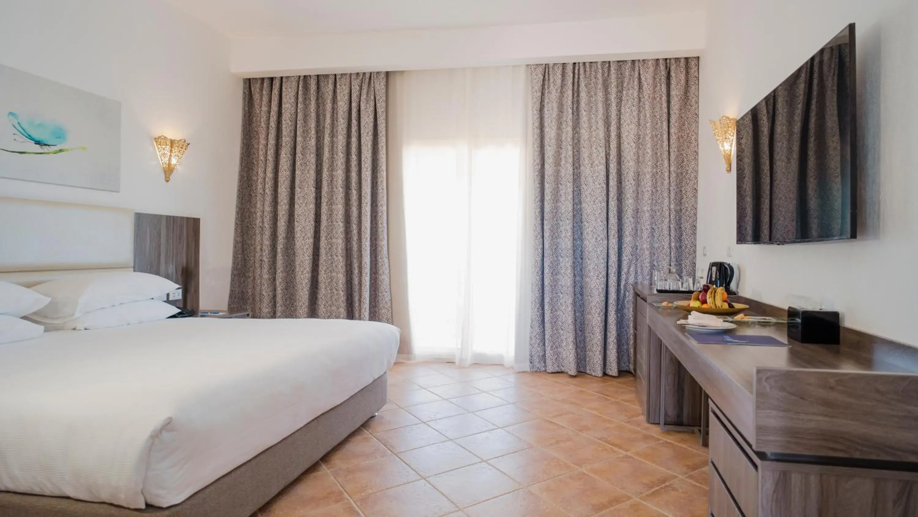 Deluxe Double or Twin Room with Sea View in Pickalbatros Villaggio Aqua Park - Portofino Marsa Alam Deluxe Double or Twin Room with Sea View in Pickalbatros Villaggio Aqua Park - Portofino Marsa Alam