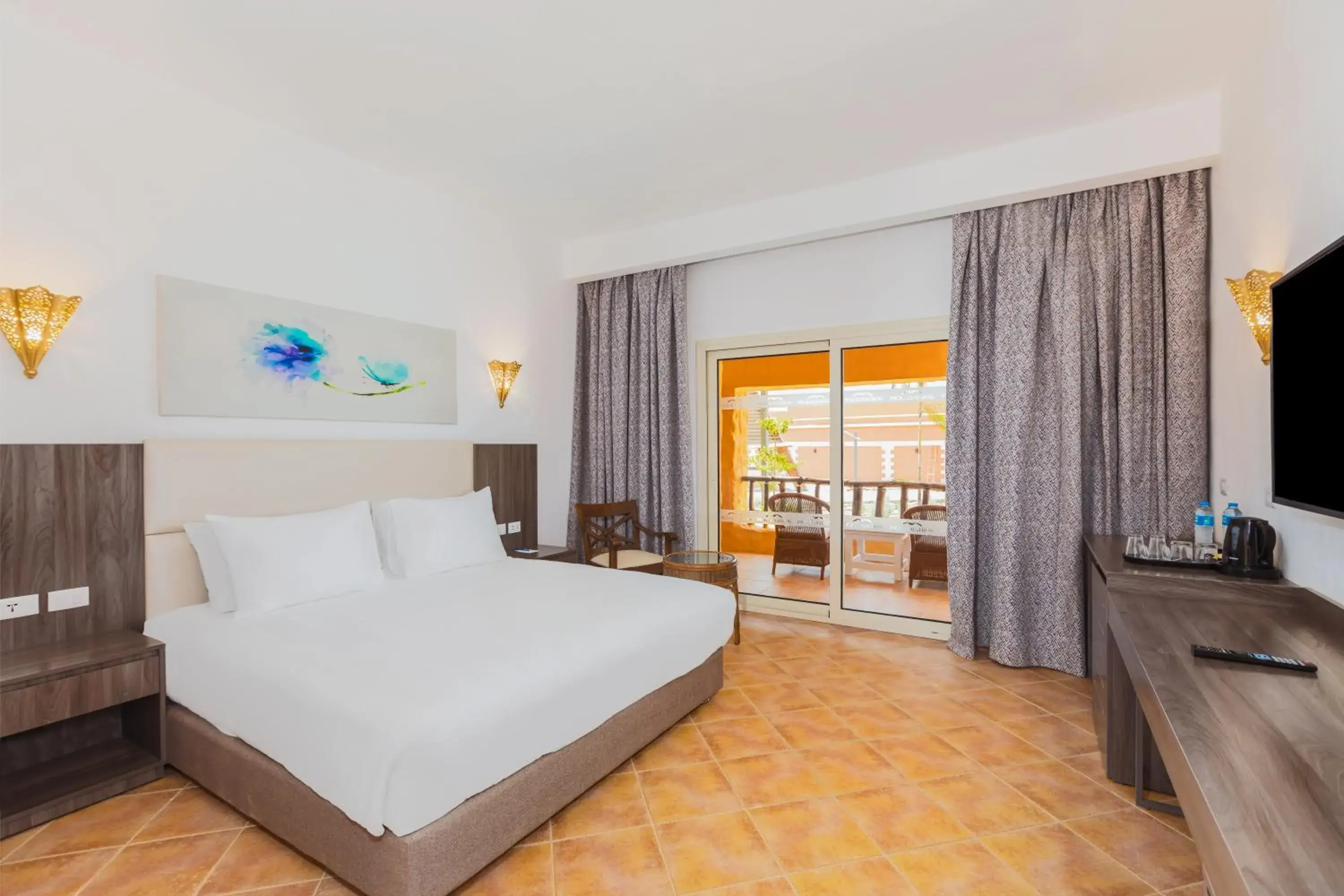 Deluxe Double or Twin Room with Garden View - single occupancy in Pickalbatros Villaggio Aqua Park - Portofino Marsa Alam Deluxe Double or Twin Room with Garden View - single occupancy in Pickalbatros Villaggio Aqua Park - Portofino Marsa Alam