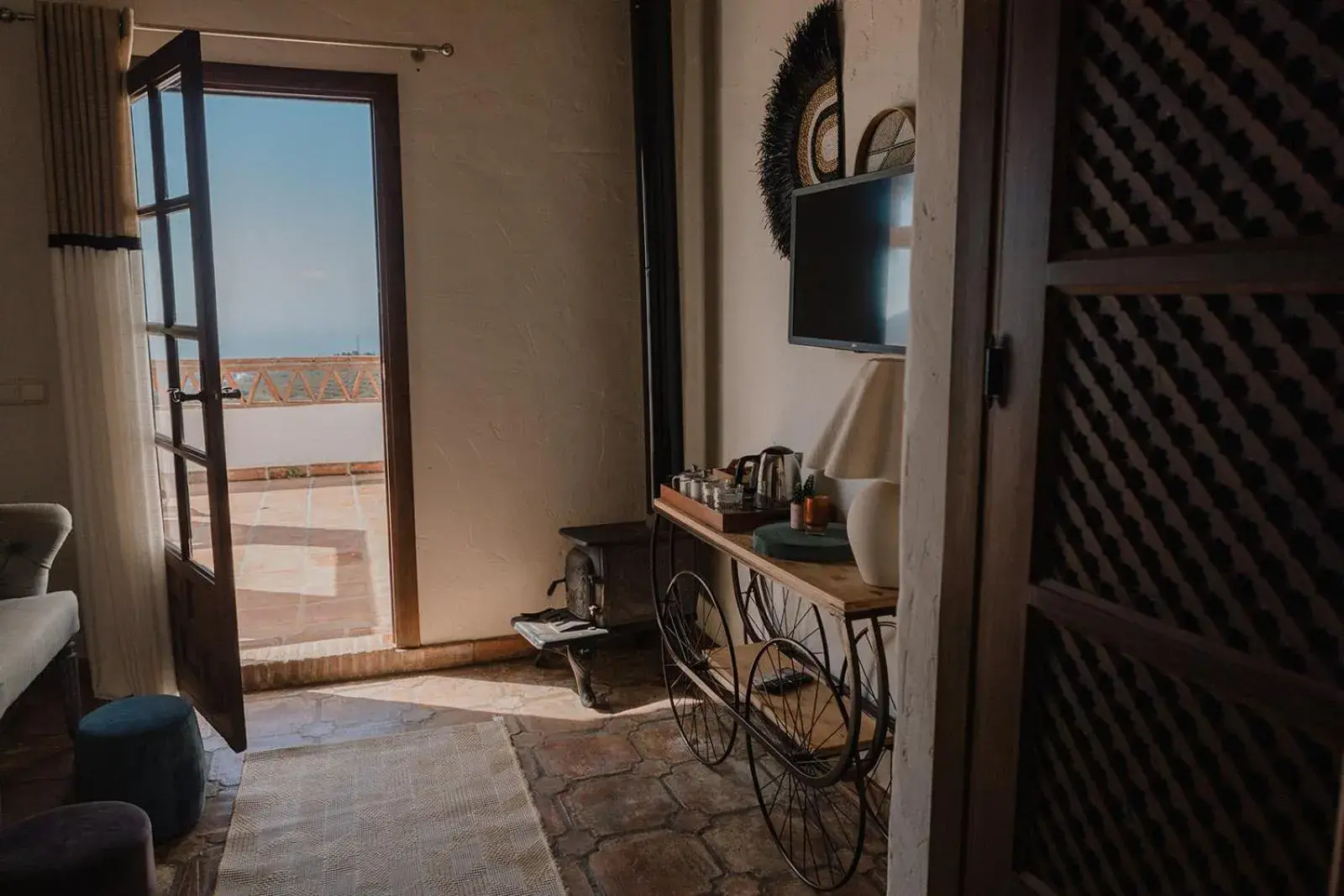 Double Room with Terrace in Posada Morisca Charming Hotel Boutique Double Room with Terrace in Posada Morisca Charming Hotel Boutique