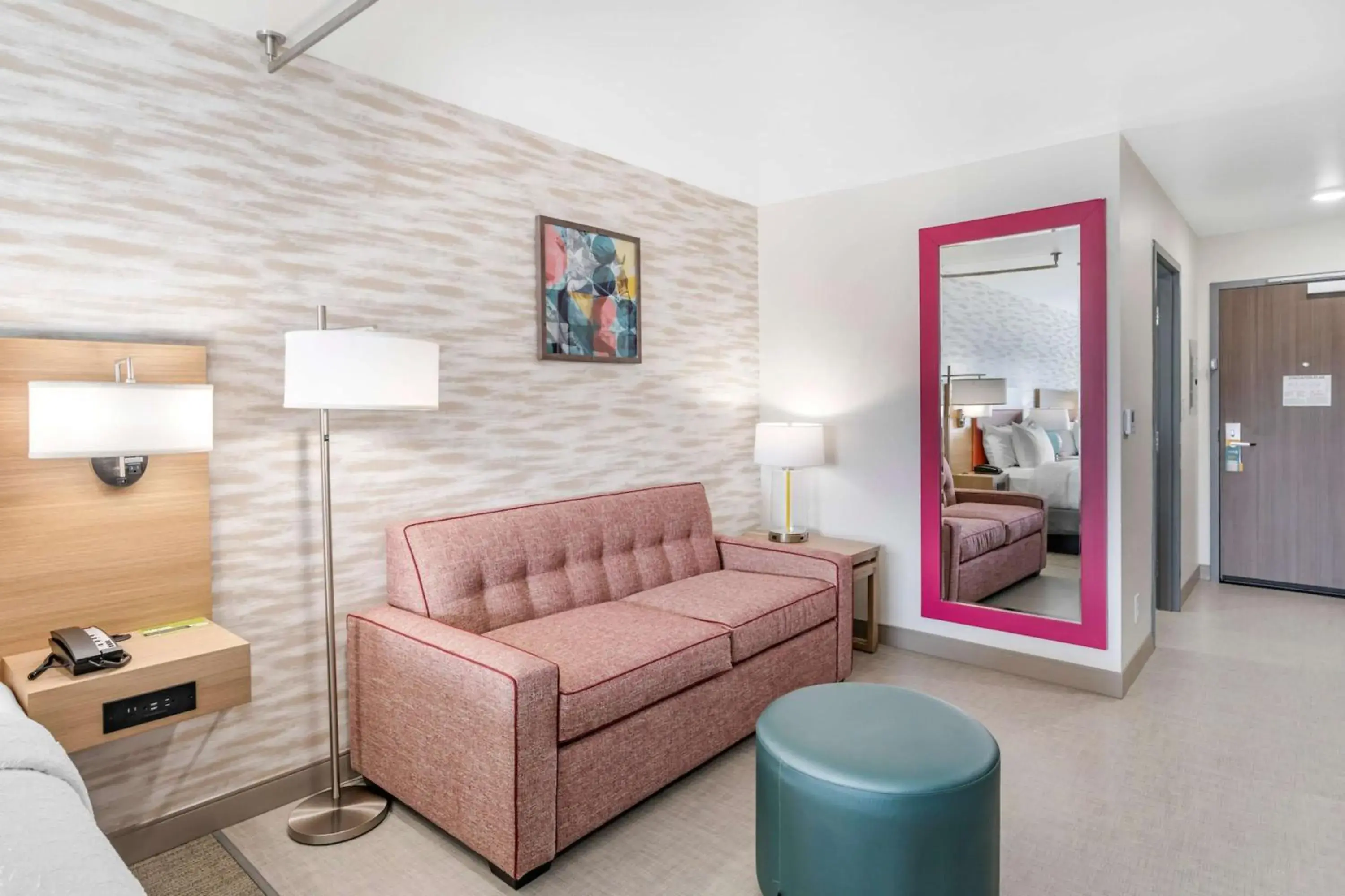 Studio Suite with Two Queen Beds in Home2 Suites Lexington Keeneland Airport, Ky Studio Suite with Two Queen Beds in Home2 Suites Lexington Keeneland Airport, Ky