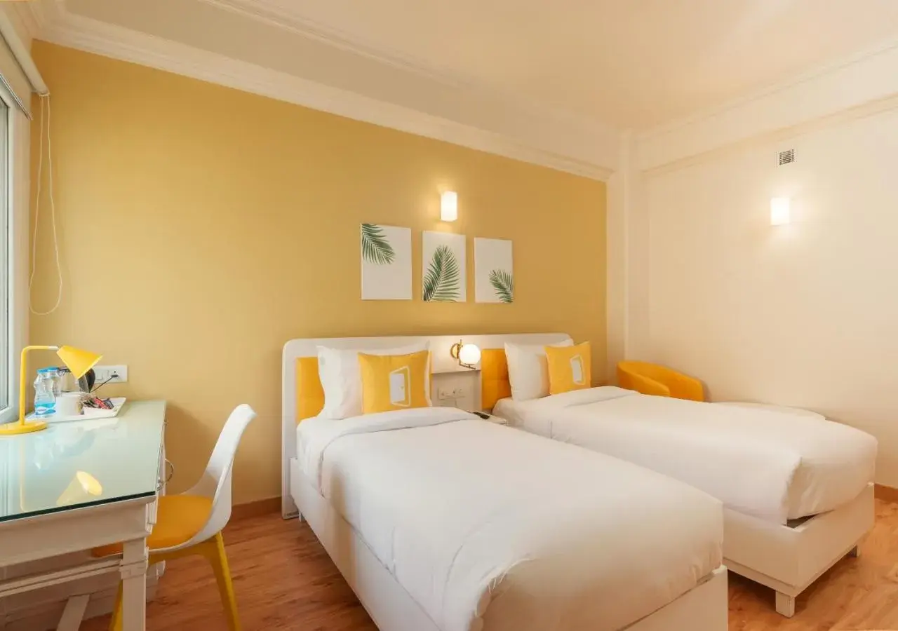 Deluxe Twin Room - single occupancy in Bloom Boutique - Connaught Place Area Deluxe Twin Room - single occupancy in Bloom Boutique - Connaught Place Area