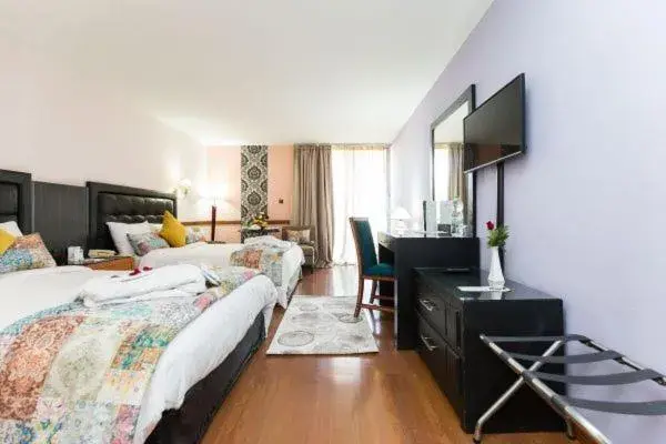 Single Room with Pool View in Royal Mirage Fes Hotel Single Room with Pool View in Royal Mirage Fes Hotel