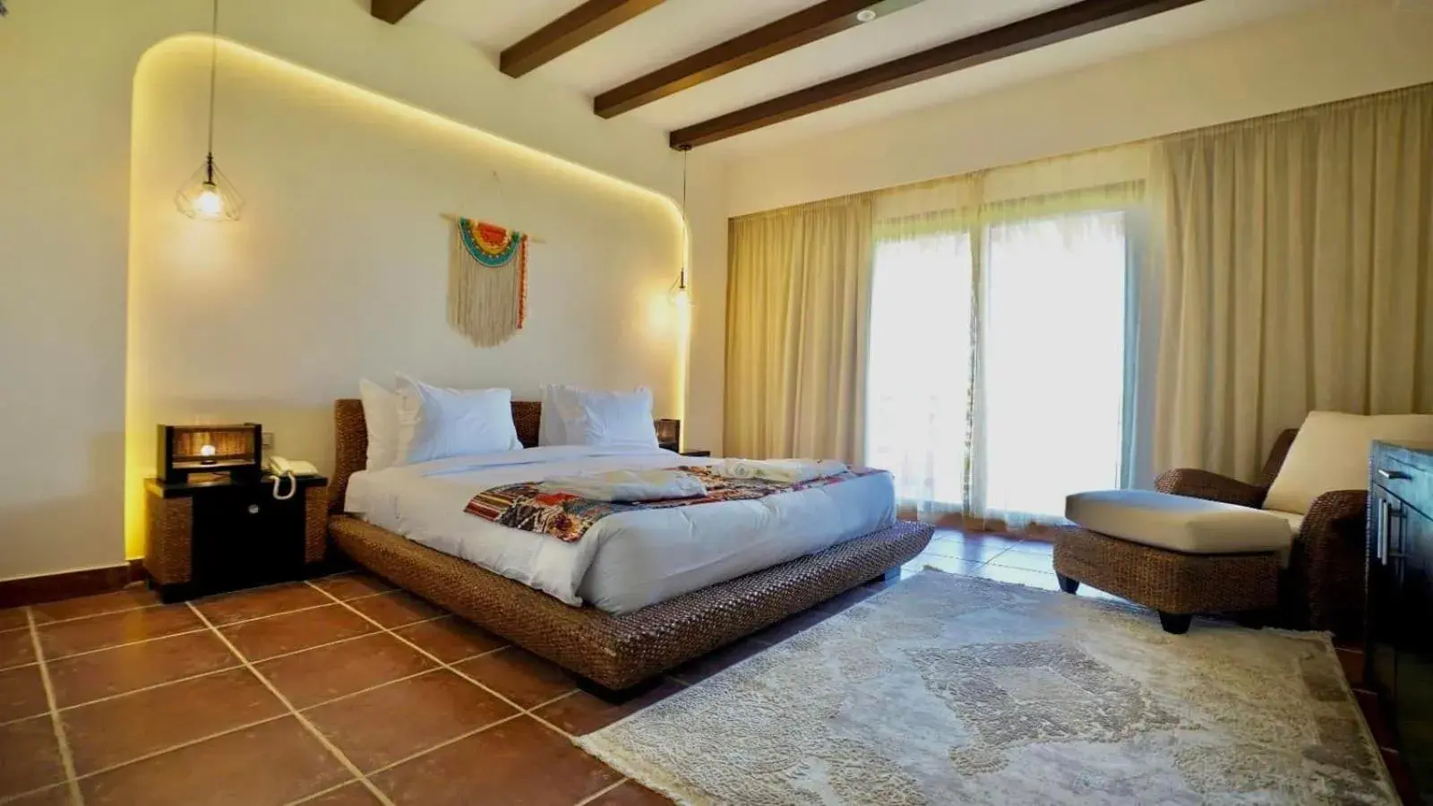 Deluxe Double Room with Sea View in Amarina Jannah Resort & Aqua Park Marsa Alam Deluxe Double Room with Sea View in Amarina Jannah Resort & Aqua Park Marsa Alam