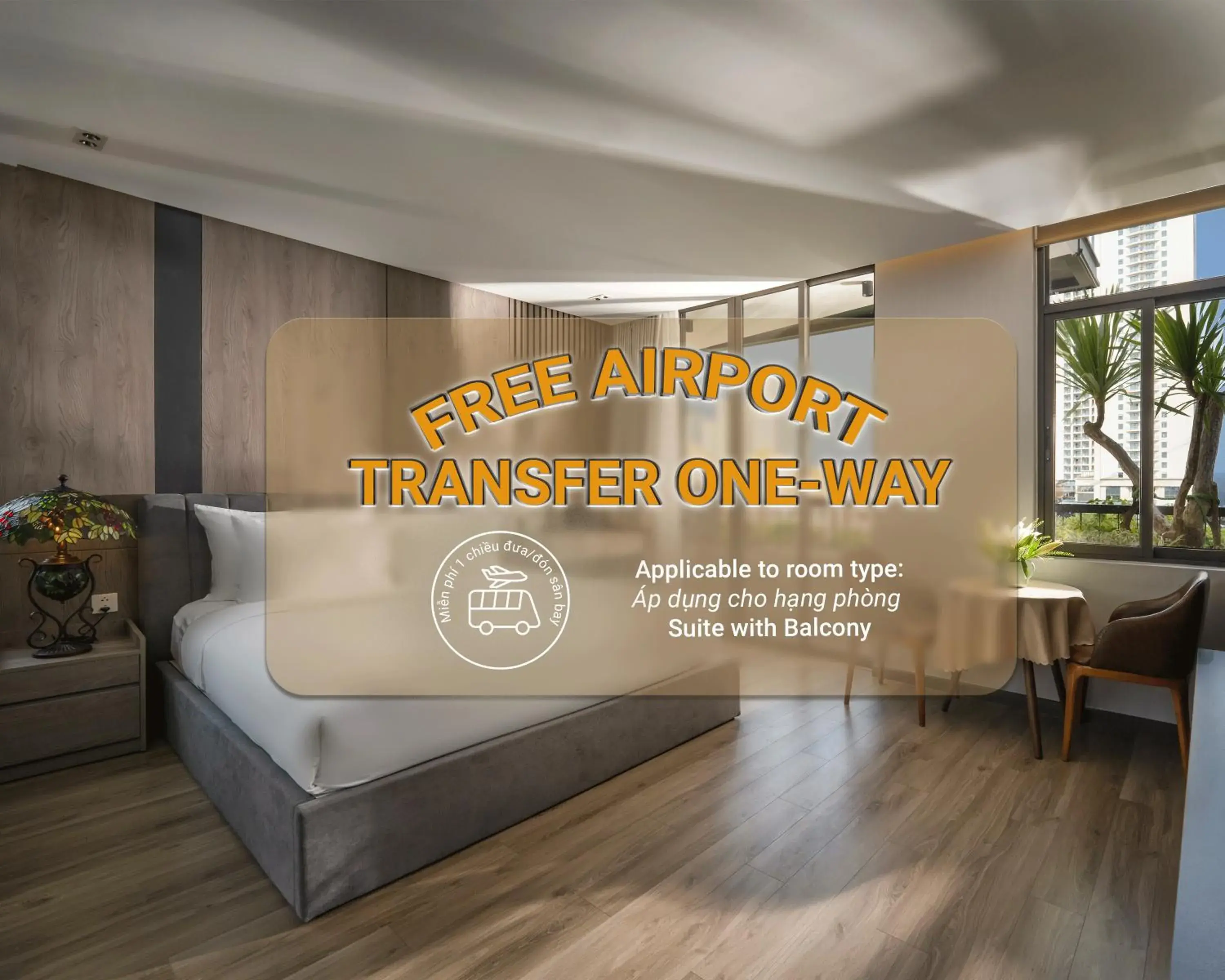 Suite with Balcony in Tashi Ocean Hotel & Apartment Da Nang - Free Gym Access Suite with Balcony in Tashi Ocean Hotel & Apartment Da Nang - Free Gym Access