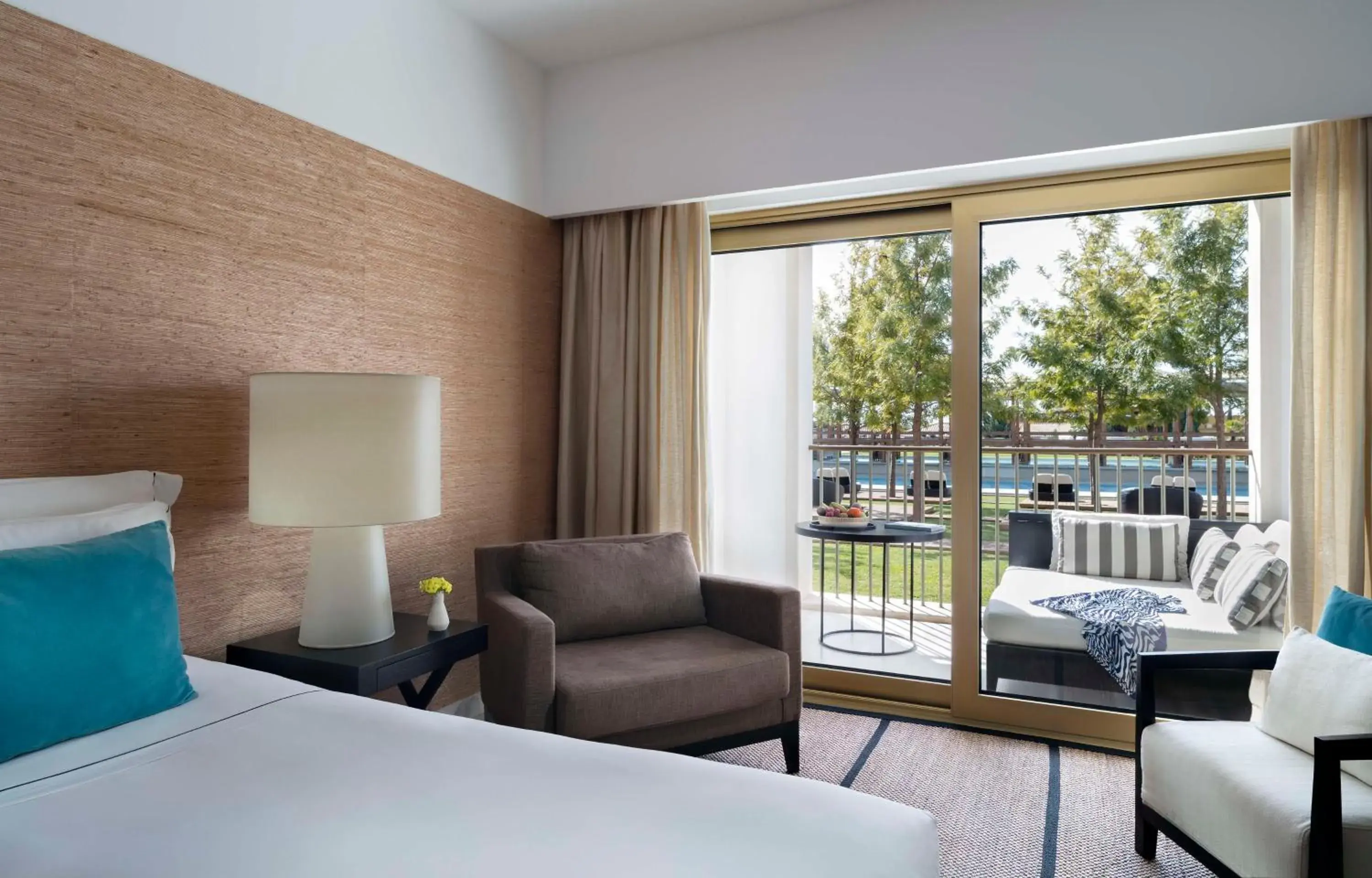 Deluxe Family Room with Pool View and Extra Bed (2 Adults + 1 Child) in Anantara Vilamoura Family Friendly Deluxe Family Room with Pool View and Extra Bed (2 Adults + 1 Child) in Anantara Vilamoura Family Friendly