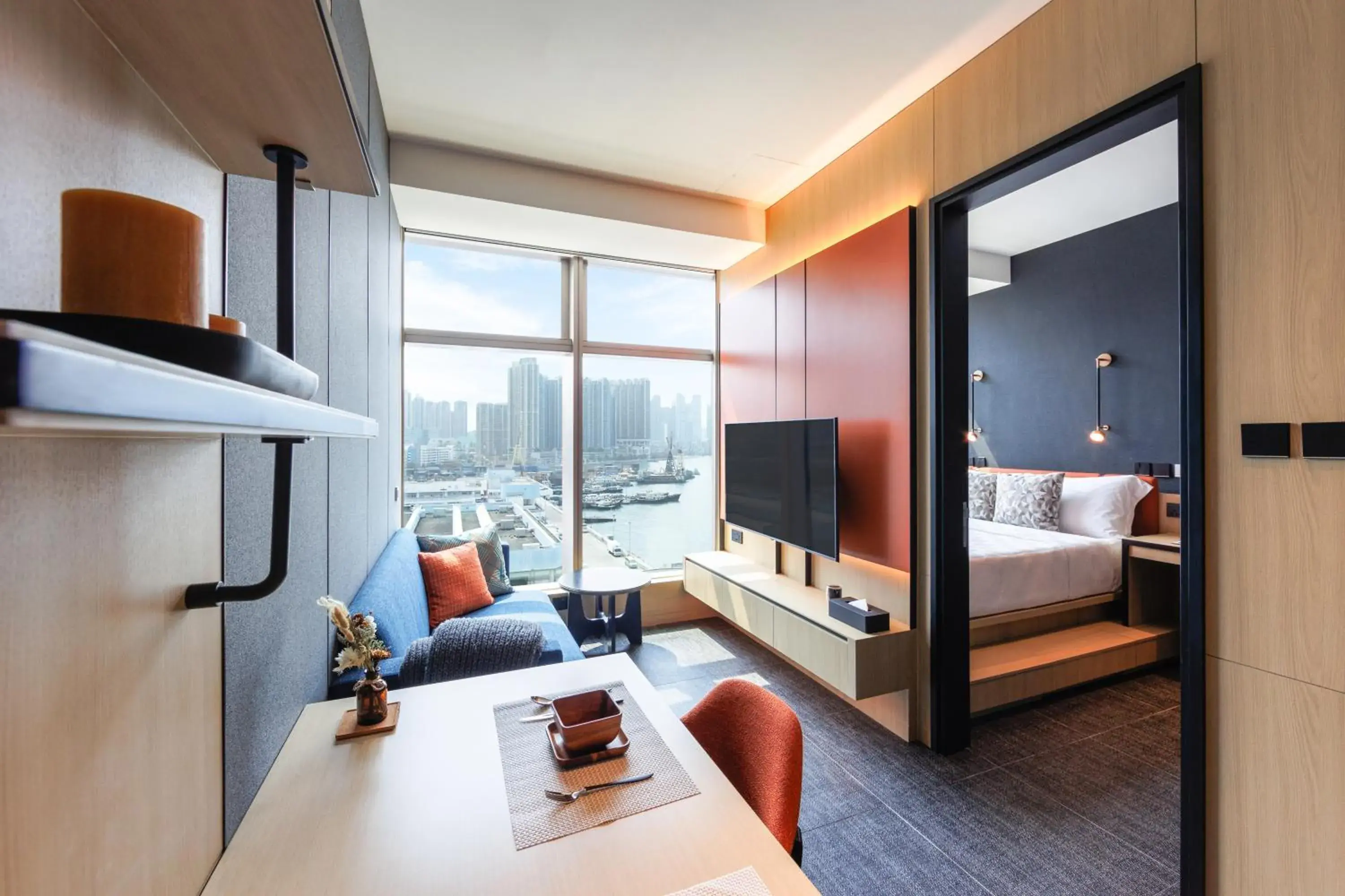 Queen Suite with Sea View in TOWNPLACE WEST KOWLOON Queen Suite with Sea View in TOWNPLACE WEST KOWLOON