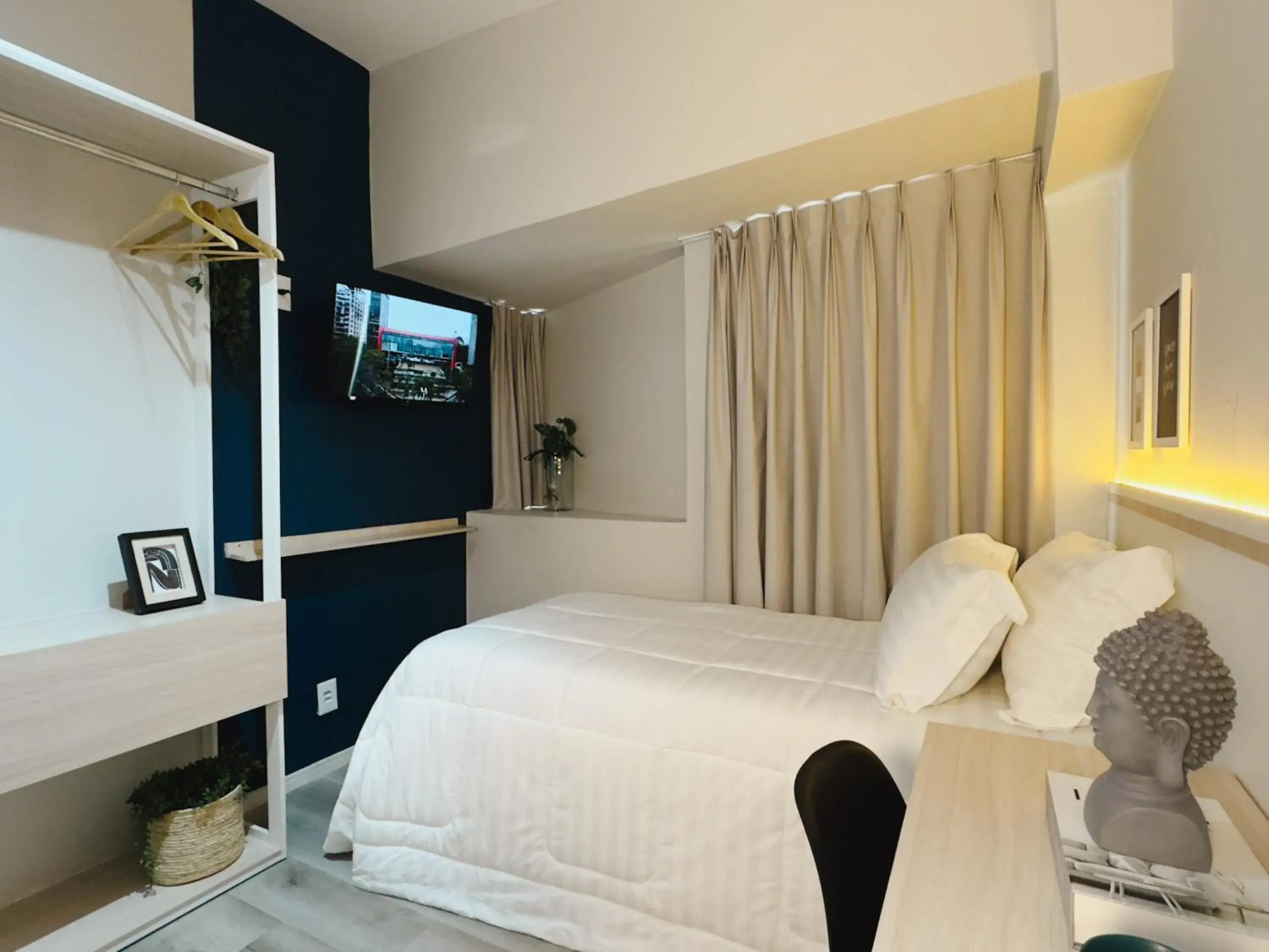 Single Studio - single occupancy in Apê Metrô Higienópolis Mackenzie Single Studio - single occupancy in Apê Metrô Higienópolis Mackenzie