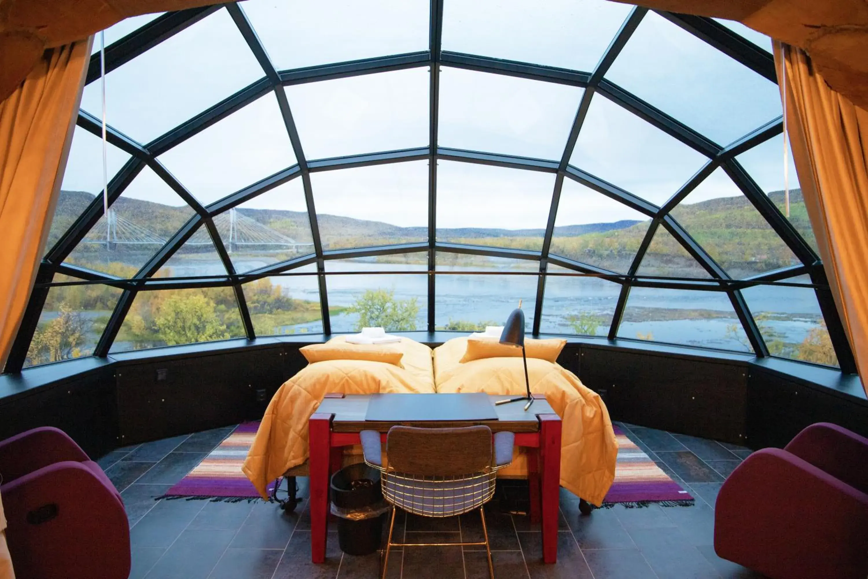 Luxury Kelo-Glass Igloo in Utsjoki Arctic Resort Luxury Kelo-Glass Igloo in Utsjoki Arctic Resort