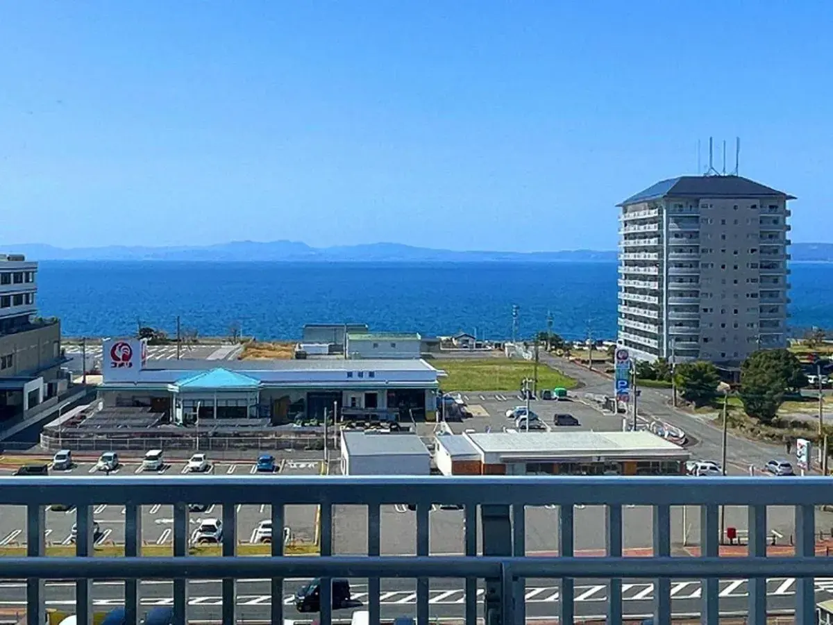 Standard Twin Room with Sea View in Jisco Hotel Obama Onsen Standard Twin Room with Sea View in Jisco Hotel Obama Onsen