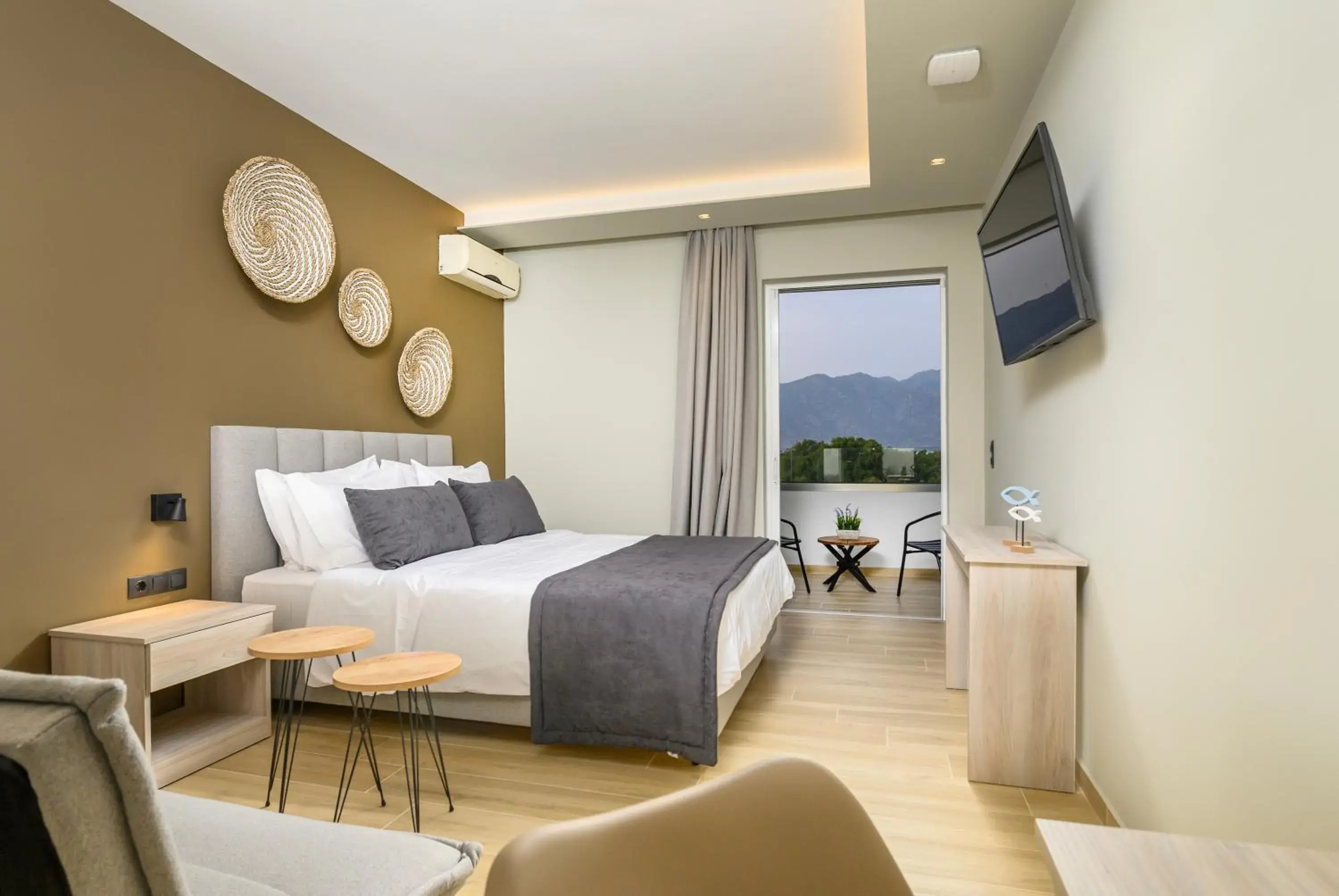 Deluxe Double Room with Sea View in Nicolas Grand Suites, Adults Only Deluxe Double Room with Sea View in Nicolas Grand Suites, Adults Only